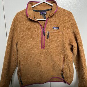 Patagonia Women's Retro Pile Fleece Marsupial Pullover